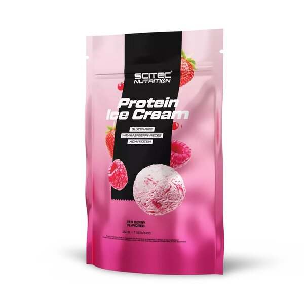 SciTec Protein Ice Cream, Red Berry - 350 grams