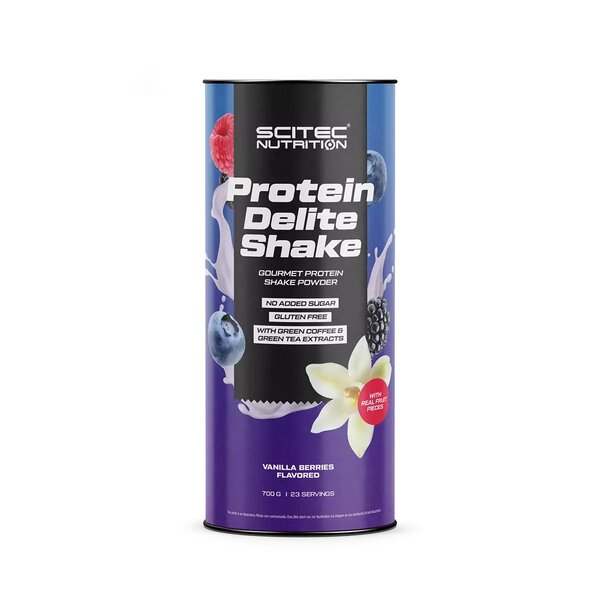 SciTec Protein Delite Shake, Vanilla Berries - 700 grams