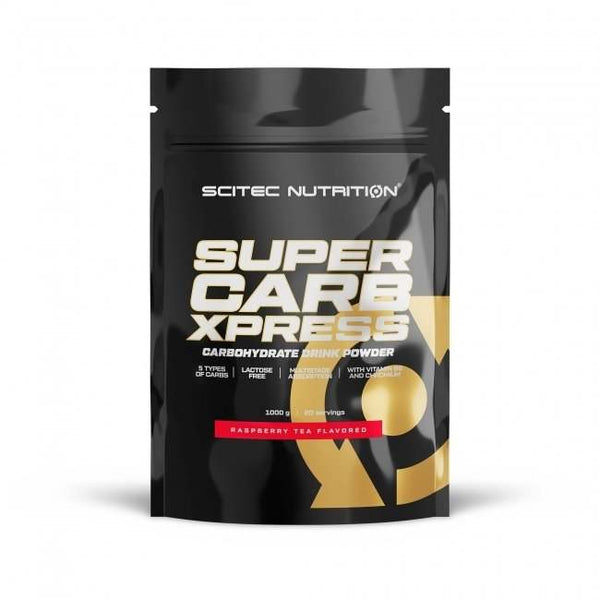 SciTec Super Carb Xpress, Raspberry Tea - 1000 grams