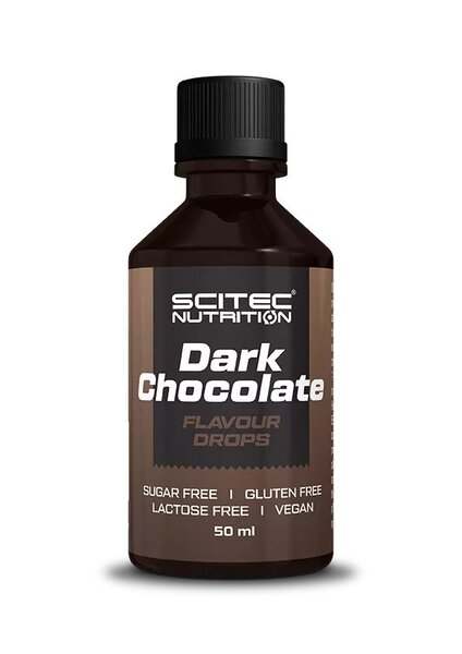 SciTec Flavour Drops, Dark Chocolate - 50 ml.