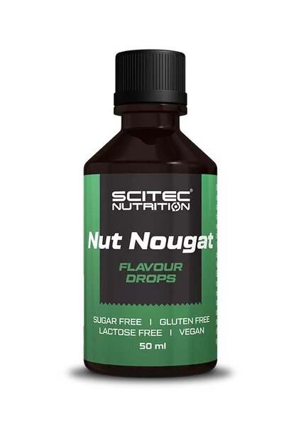 SciTec Flavour Drops, Nut Nougat - 50 ml.