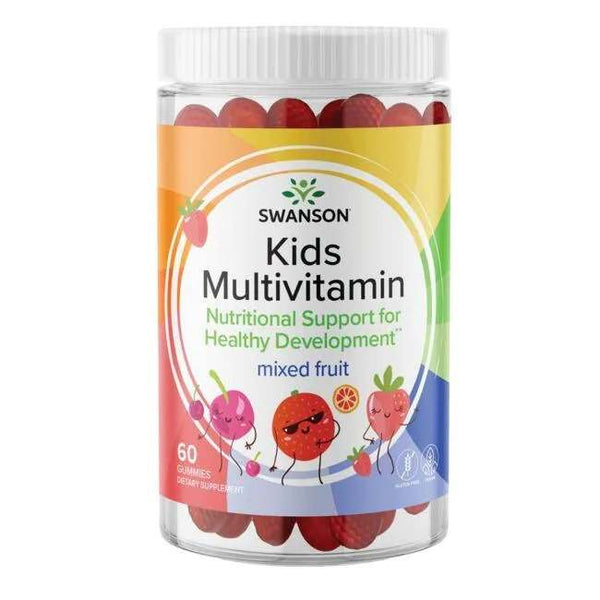 Swanson Kids Multivitamin, Mixed Fruit - 60 gummies