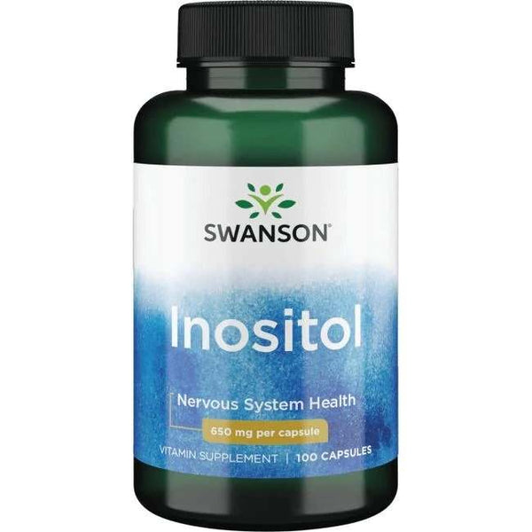 Swanson Inositol, 650mg - 100 caps