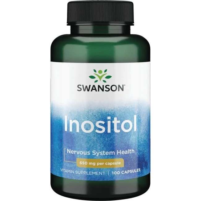 Swanson Inositol, 650mg - 100 caps