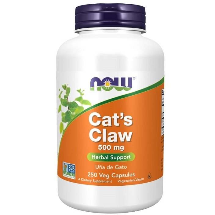 NOW Foods Cat's Claw, 500mg - 250 vcaps