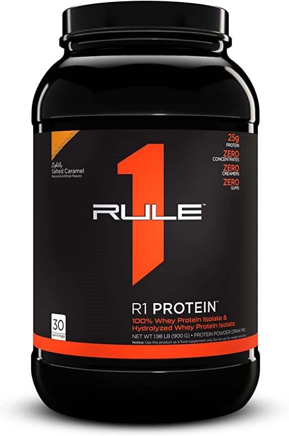 Rule One R1 Protein, Lightly Salted Caramel - 900 grams