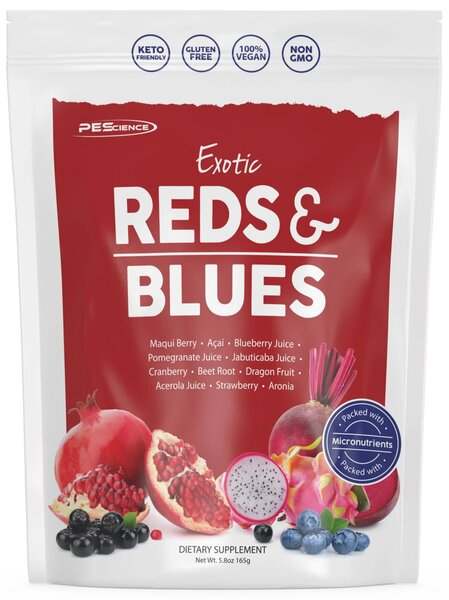 PEScience Exotic Reds & Blues - 165 grams