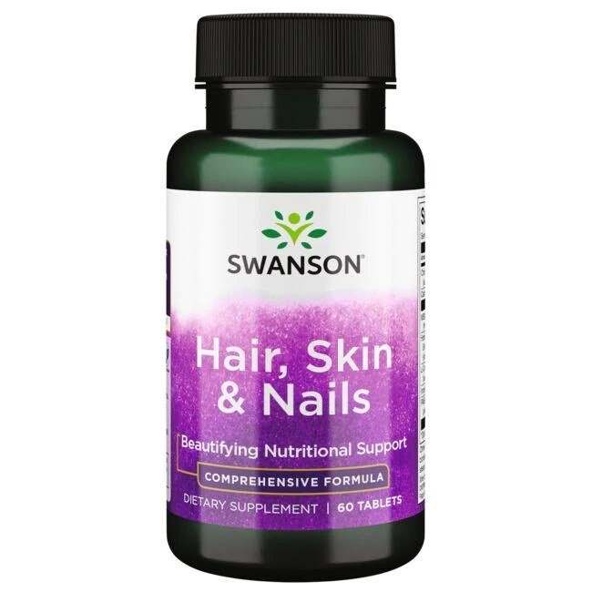 Swanson Hair, Skin & Nails - 60 tablets