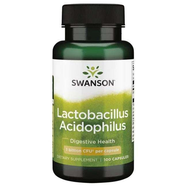 Swanson Lactobacillus Acidophilus, 1 billion CFU - 100 caps