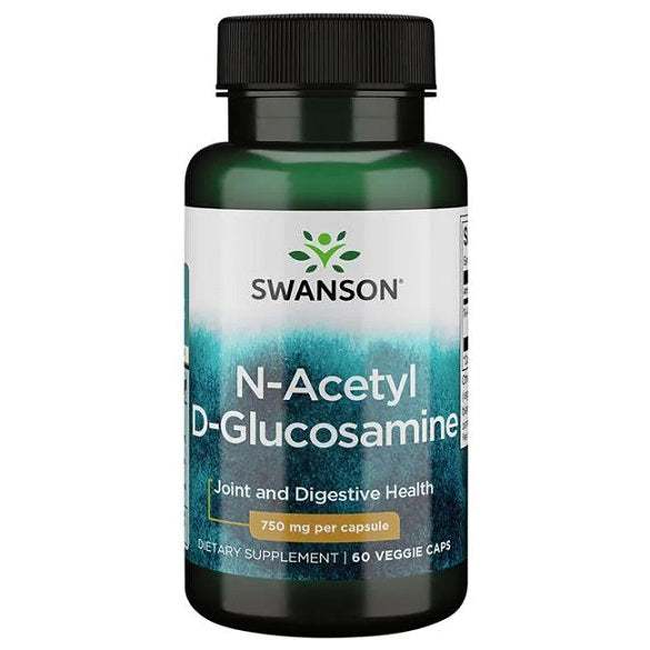 Swanson N-Acetyl D-Glucosamine, 750mg - 60 vcaps