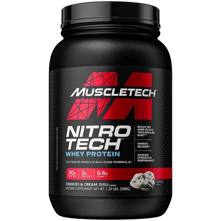 MuscleTech Nitro-Tech, Cookies & Cream (EAN 631656703276) - 998 grams