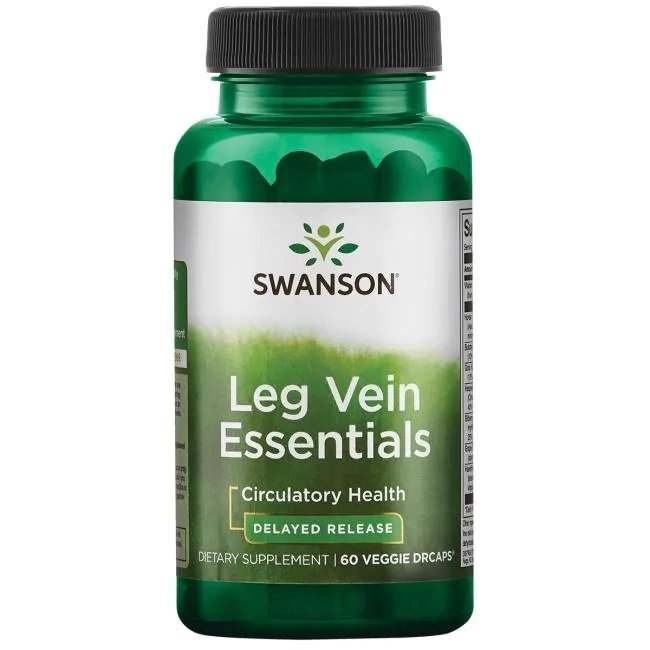 Swanson Leg Vein Essentials, Delayed Release - 60 vcaps