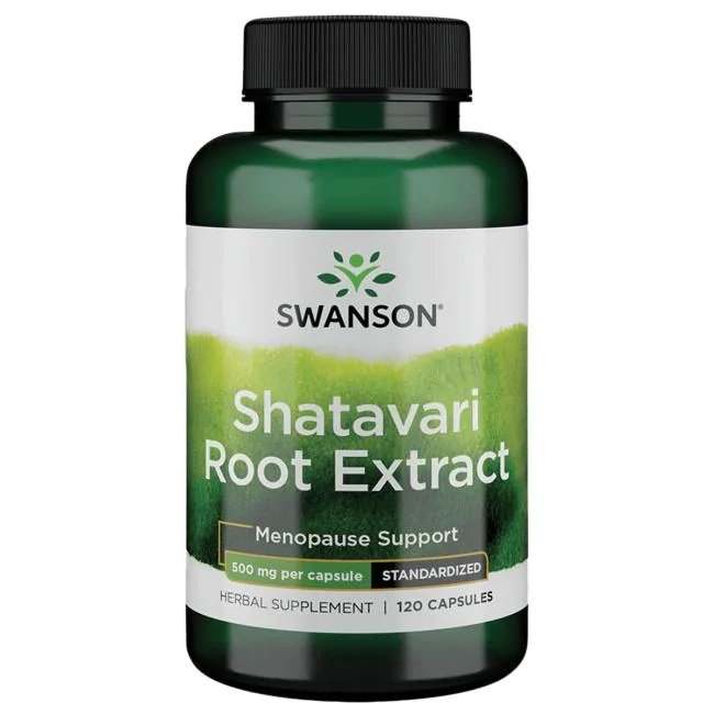 Swanson Shatavari Root Extract, 500mg - 120 caps