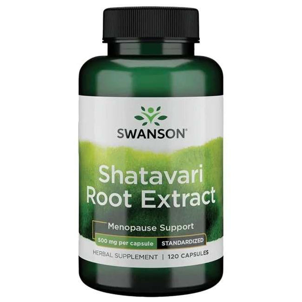 Swanson Shatavari Root Extract, 500mg - 120 caps