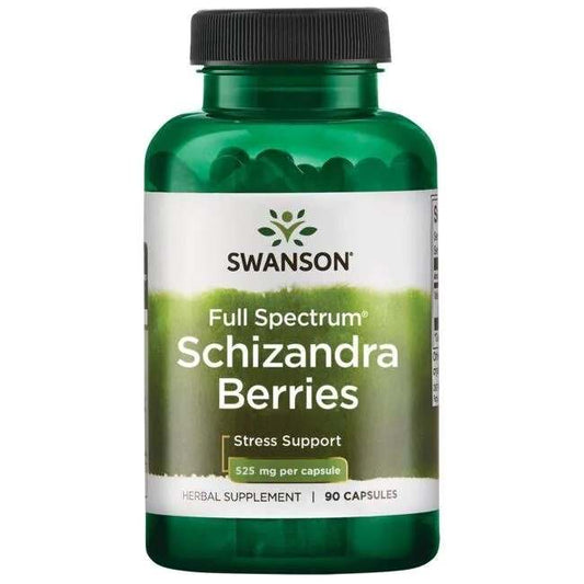 Swanson Full Spectrum Schizandra Berries, 525mg - 90 caps