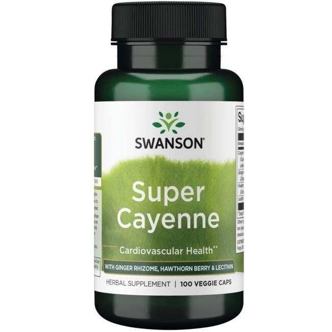 Swanson Super Cayenne - 100 vcaps