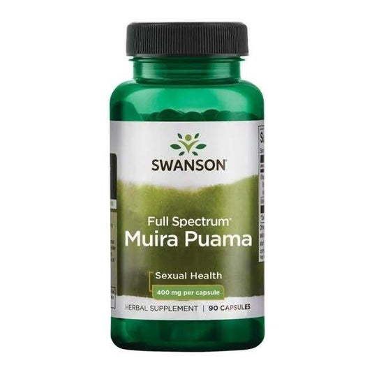 Swanson Full Spectrum Muira Puama, 400mg - 90 caps