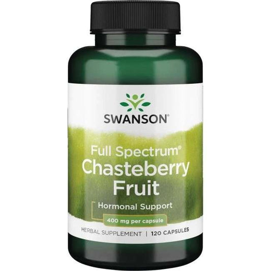 Swanson Full Spectrum Chasteberry Fruit, 400mg - 120 caps