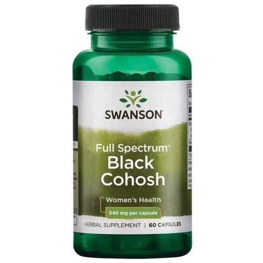 Swanson Full Spectrum Black Cohosh, 540mg - 60 caps