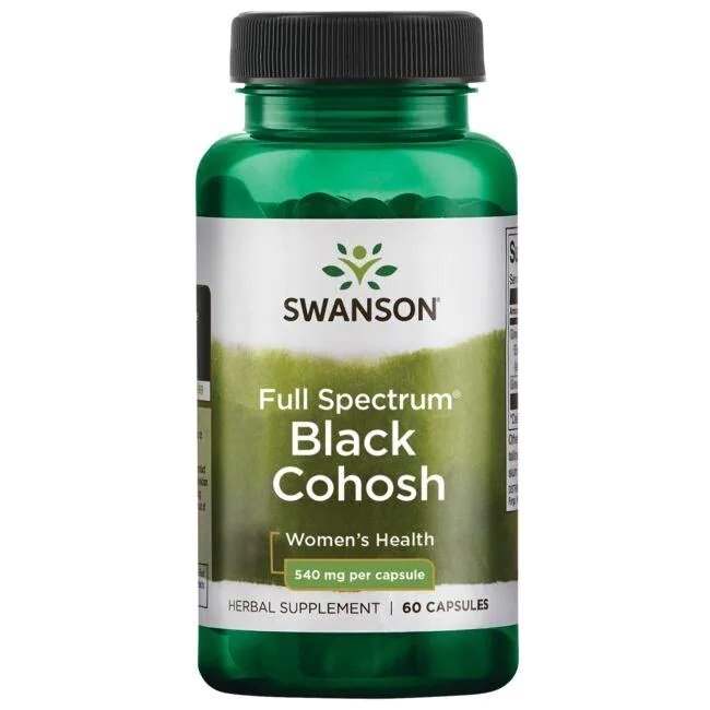 Swanson Full Spectrum Black Cohosh, 540mg - 60 caps