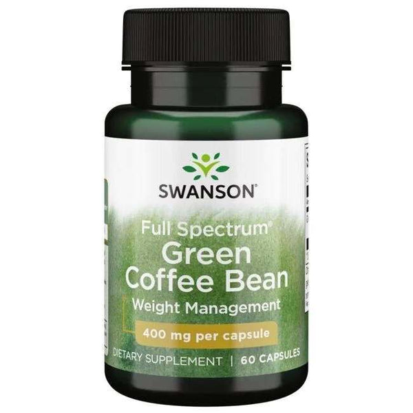 Swanson Full Spectrum Green Coffee Bean, 400mg - 60 caps