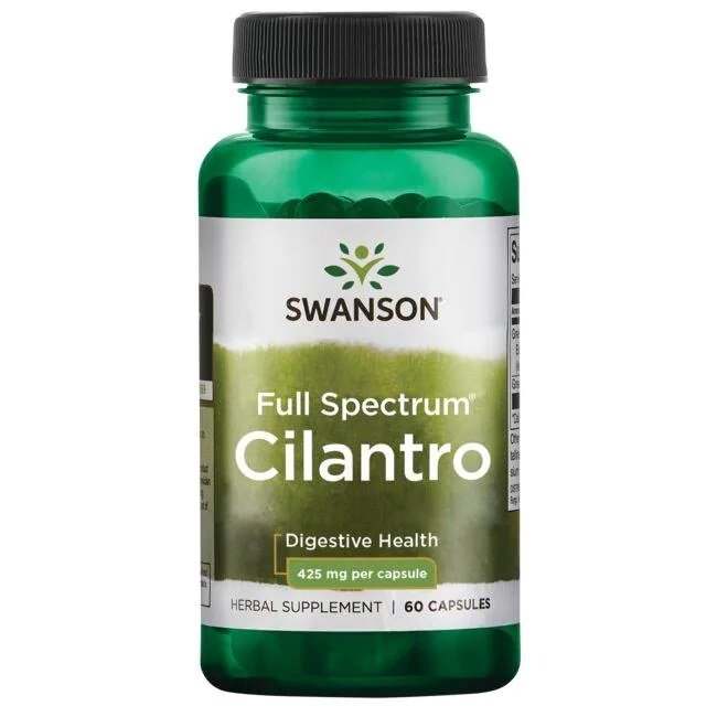 Swanson Full Spectrum Cilantro, 425mg - 60 caps