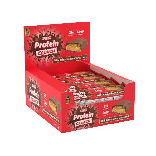 Applied Nutrition Applied Protein Crunch Bar, Milk Chocolate Caramel - 12 x 62g