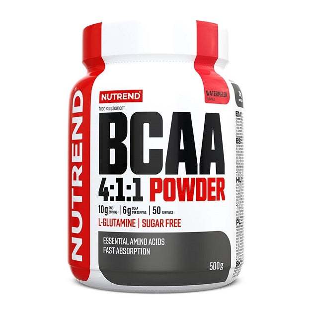 Nutrend BCAA 4:1:1 Powder, Watermelon - 500 grams