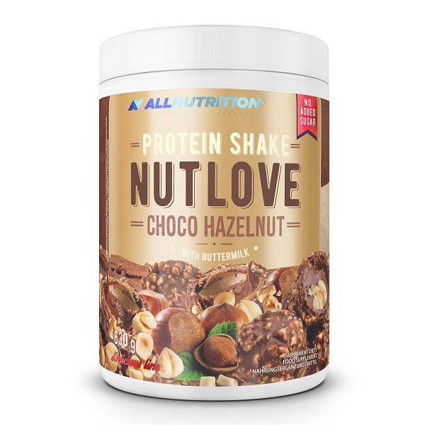 Allnutrition Nutlove Protein Shake, Choco Hazelnut - 630 grams