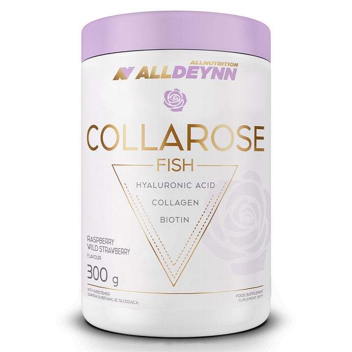 Allnutrition AllDeynn Collarose Fish, Raspberry Wild Strawberry - 300 grams