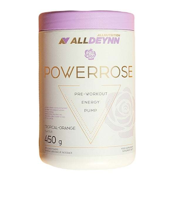 Allnutrition AllDeynn Powerrose, Tropical-Orange - 450 grams