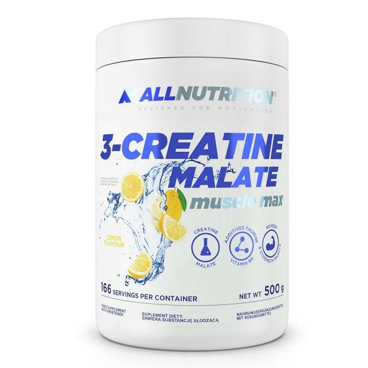 Allnutrition 3-Creatine Malate, Lemon - 500 grams