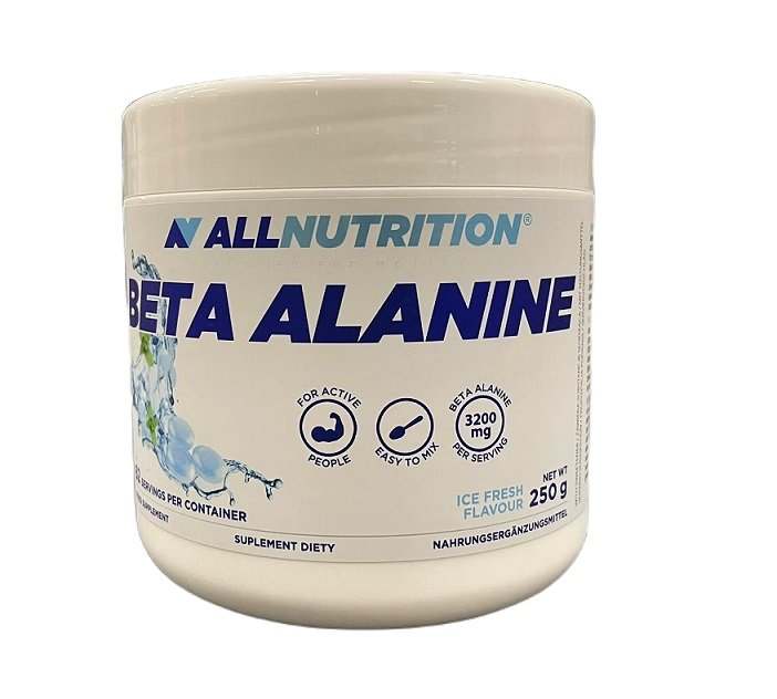 Allnutrition Beta Alanine, Ice Fresh - 250 grams