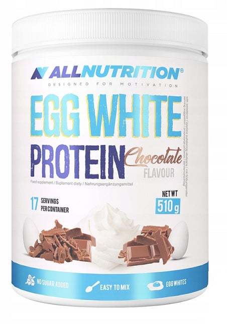 Allnutrition Egg White Protein, Chocolate - 510 grams