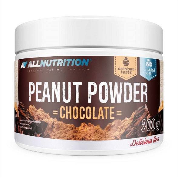 Allnutrition Peanut Powder, Chocolate - 200 grams