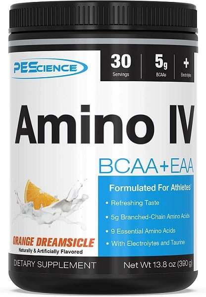 PEScience Amino IV, Orange Dreamsicle - 390 grams