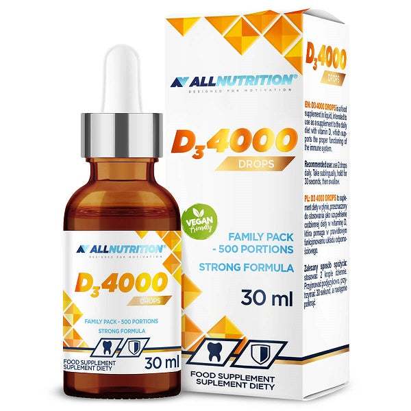 Allnutrition Vit D3 4000 Drops - 30 ml.