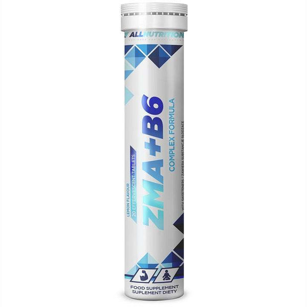 Allnutrition ZMA + B6, Lemon - 20 effervescent tabs