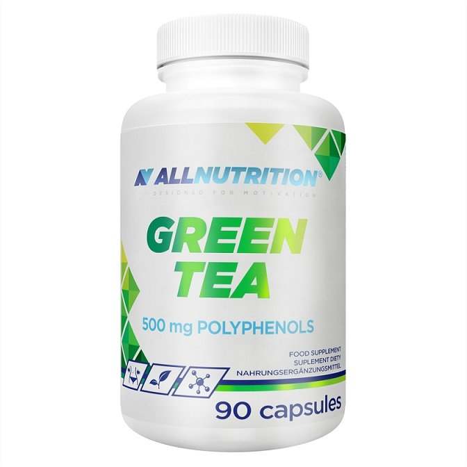 Allnutrition Green Tea, 500mg Polyphenols - 90 caps