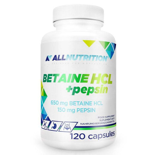 Allnutrition Betaine HCl + Pepsin - 120 caps (EAN 5902837729435)