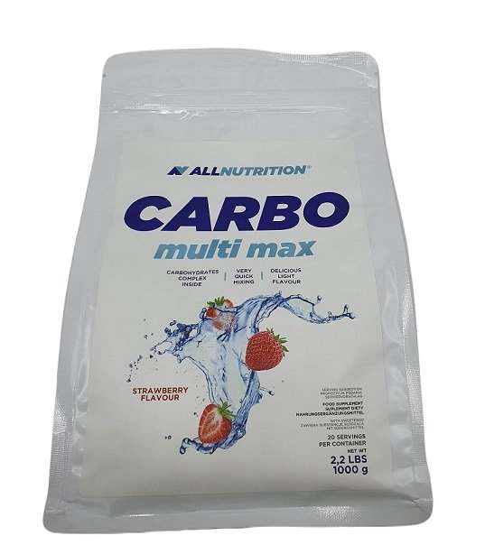 Allnutrition Carbo Multi Max, Strawberry - 1000 grams