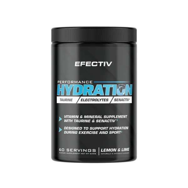 Efectiv Nutrition Performance Hydration, Lemone & Lime - 600 grams