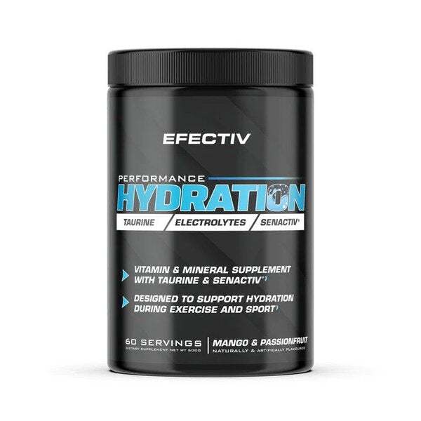 Efectiv Nutrition Performance Hydration, Mango & Passionfruit - 600 grams