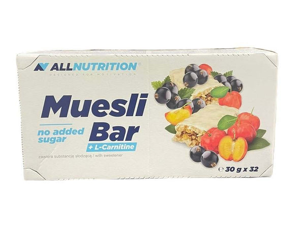 l carnitine bar Allnutrition Muesli Bar + L-Carnitine