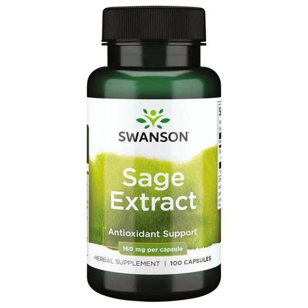 Swanson Sage Extract, 160mg - 100 caps