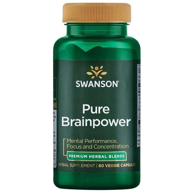 Swanson Pure Brainpower - 60 vcaps