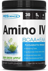 PEScience Amino IV, Sour Green Apple - 405 grams