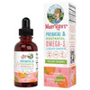 MaryRuth Organics Prenatal & Postnatal Omega-3 Liquid Drops, Orange - 60 ml.