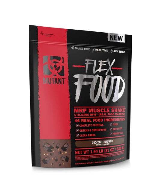 Mutant Flex Food, Chocolate Brownie - 880 grams