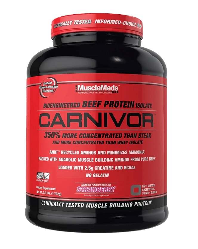 MuscleMeds Carnivor, Strawberry - 1792 grams